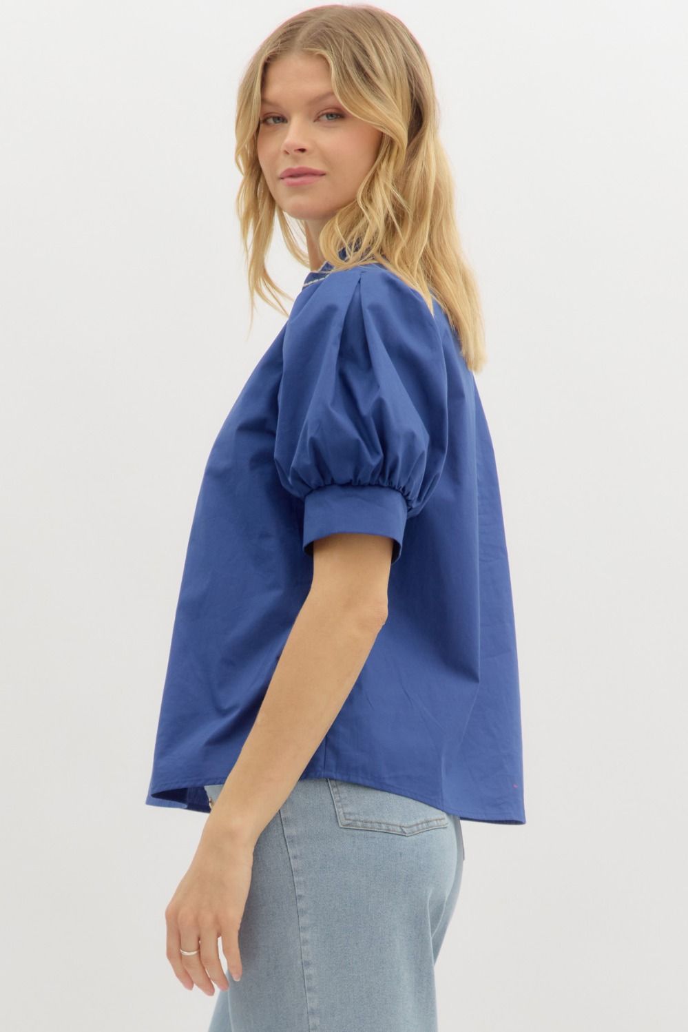 India Indigo Top
