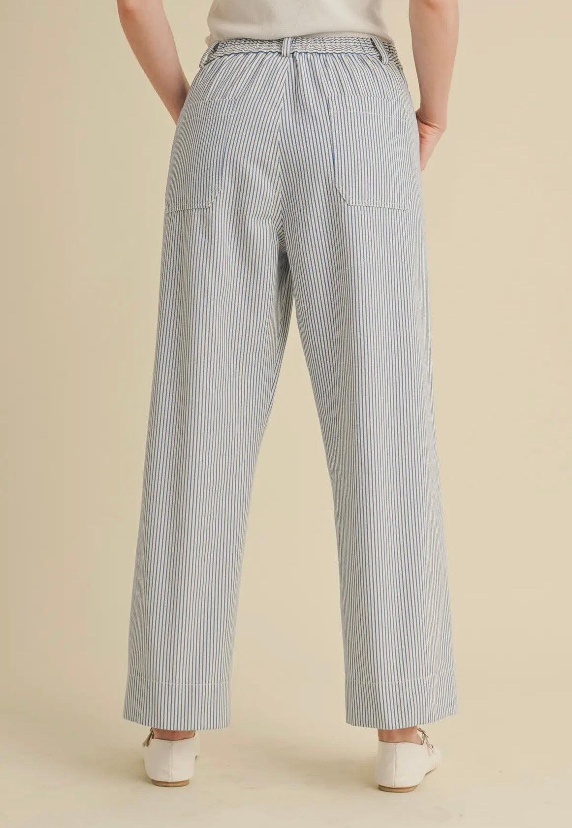 &Merci Striped Pants