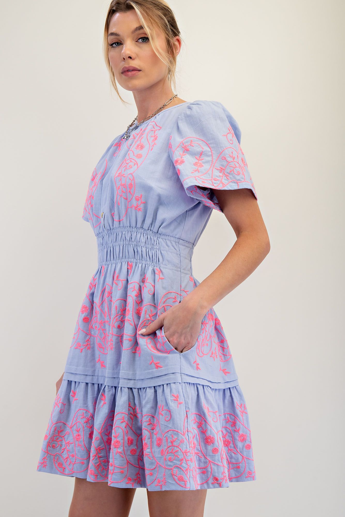 Christina Cloud Blue Dress