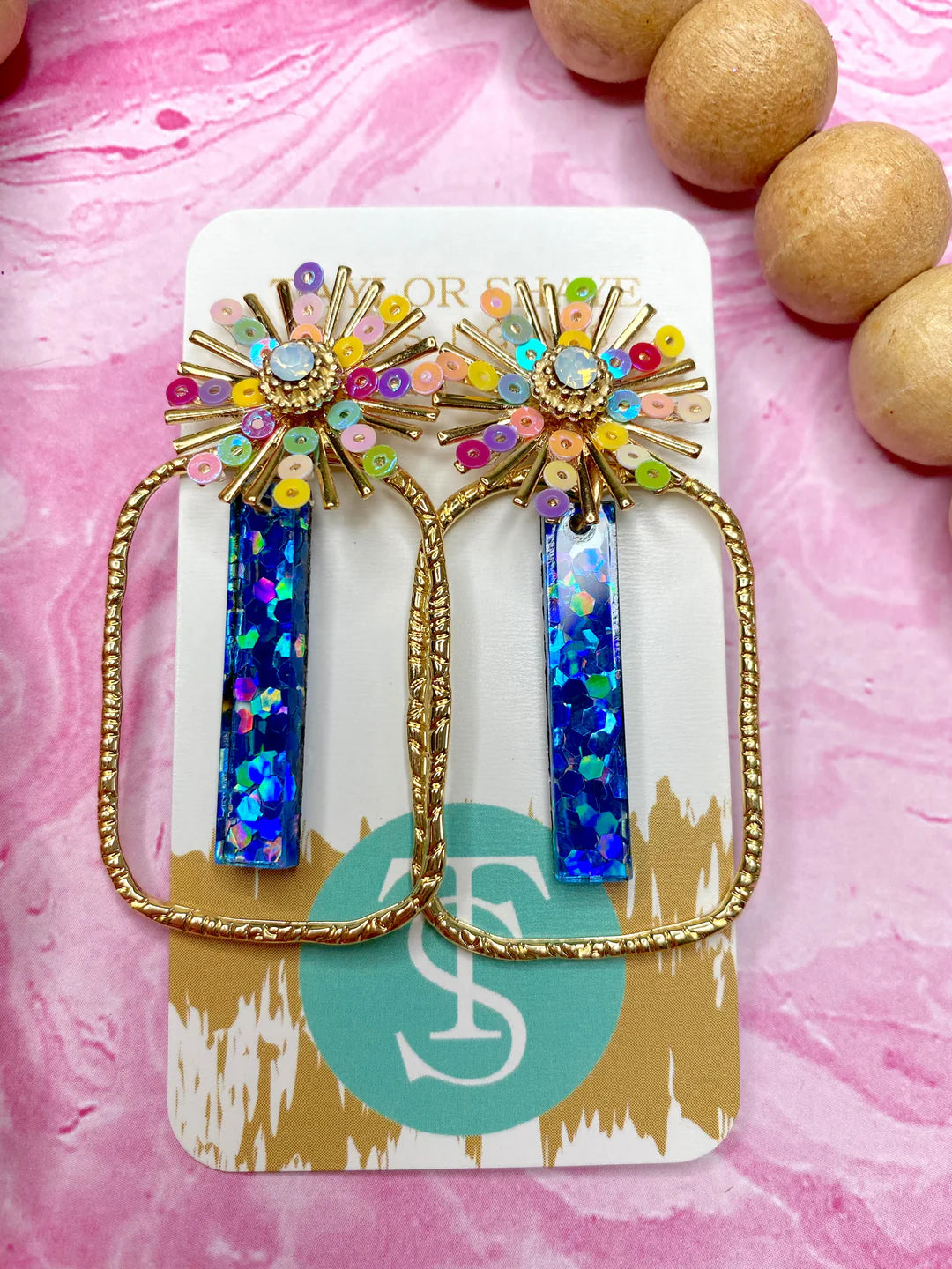 Alayna Blue Earrings