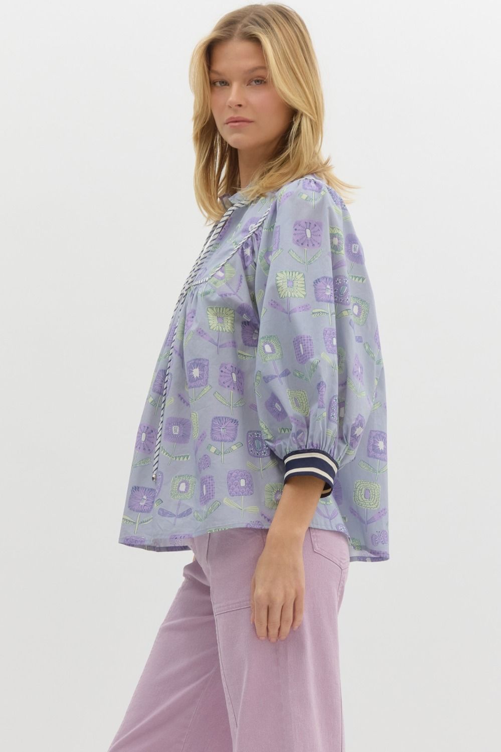 Reba Lavender Top