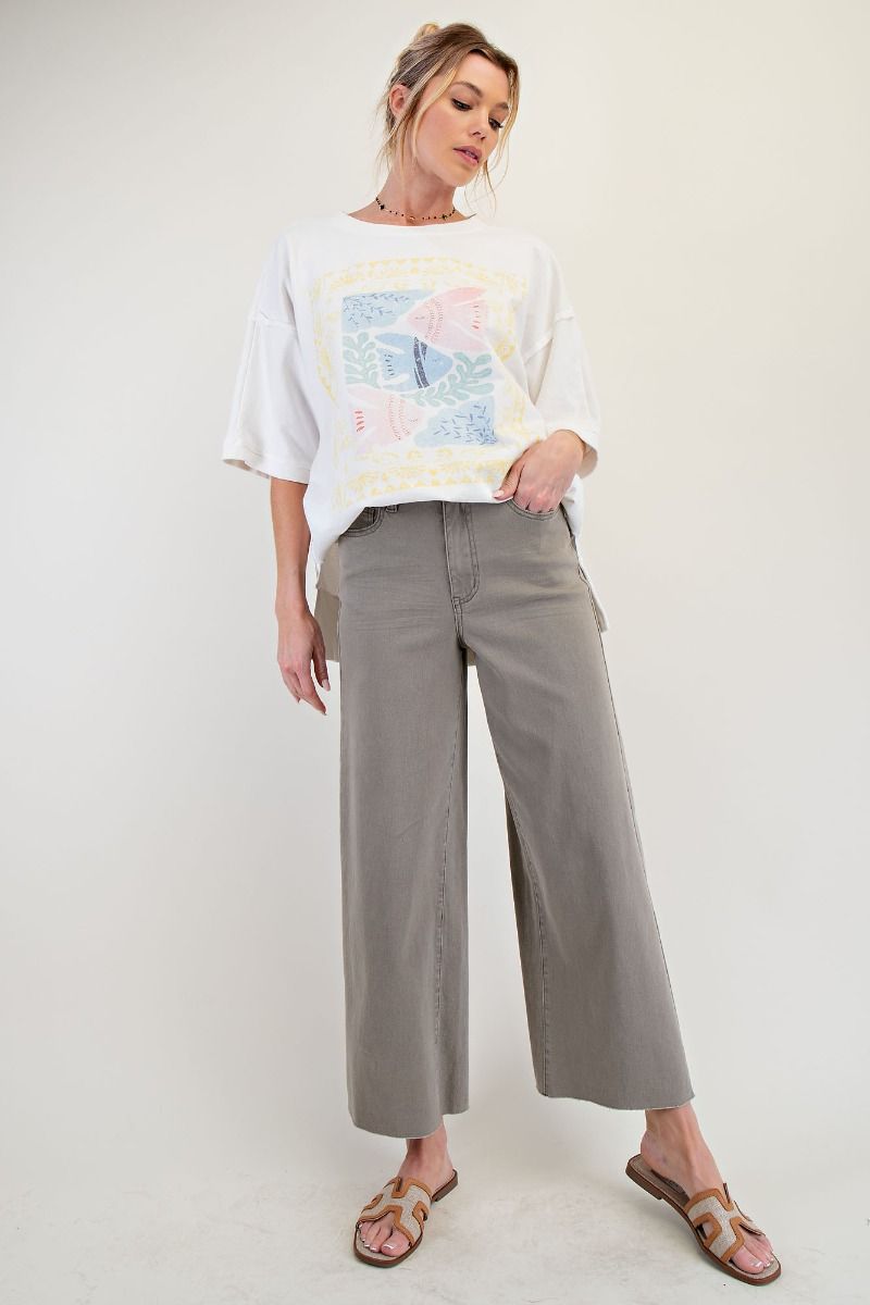 Easel Plus Size Soft Stretch Denim Pants