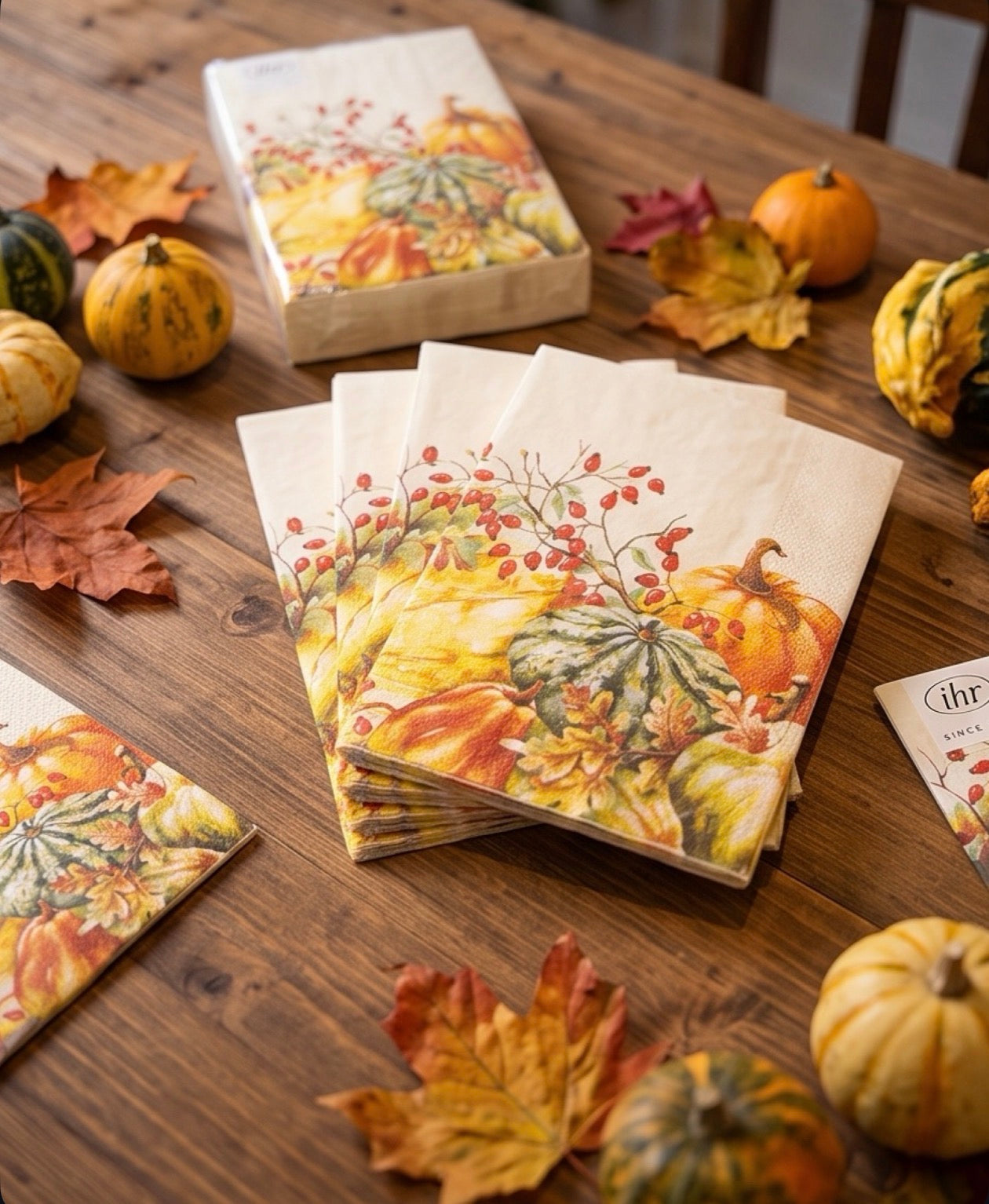 IHR Calabaza Cream Coordinating Paper Products
