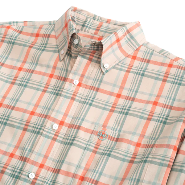 Heybo Whitfield Button Down Dress Shirt - Moonlight