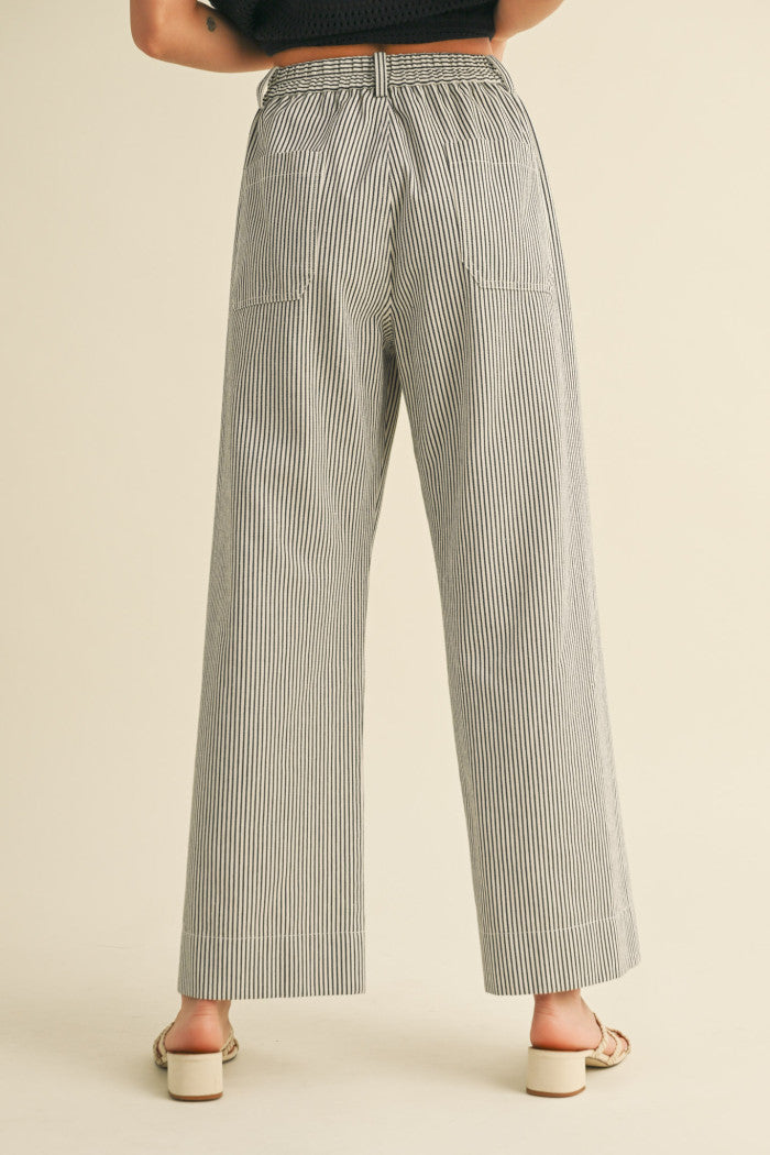 &Merci Striped Pants