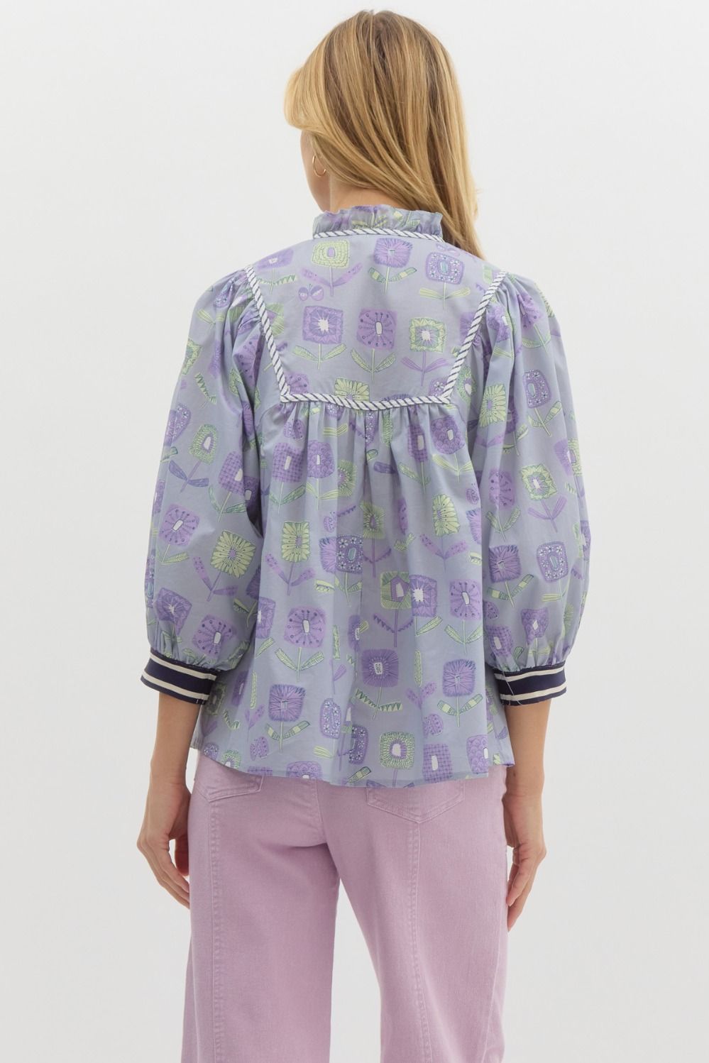 Reba Lavender Top