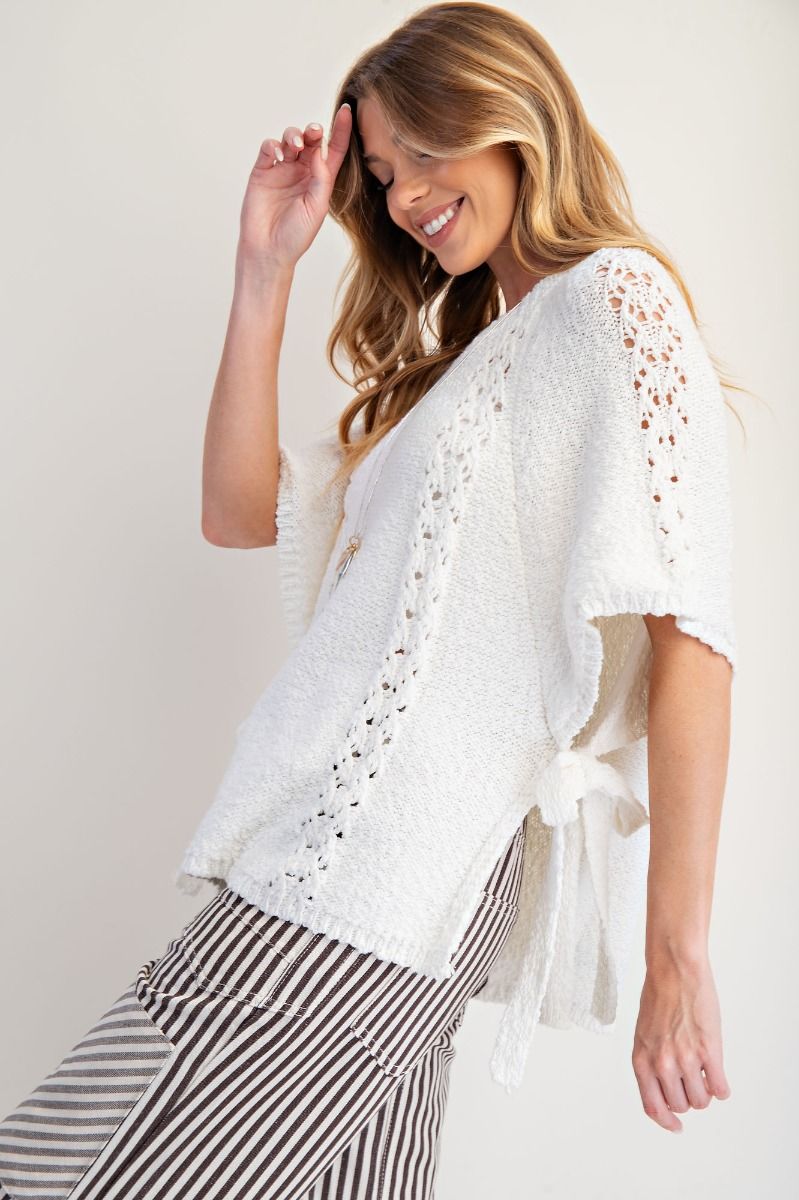 The Carmichael Side Tie Sweater