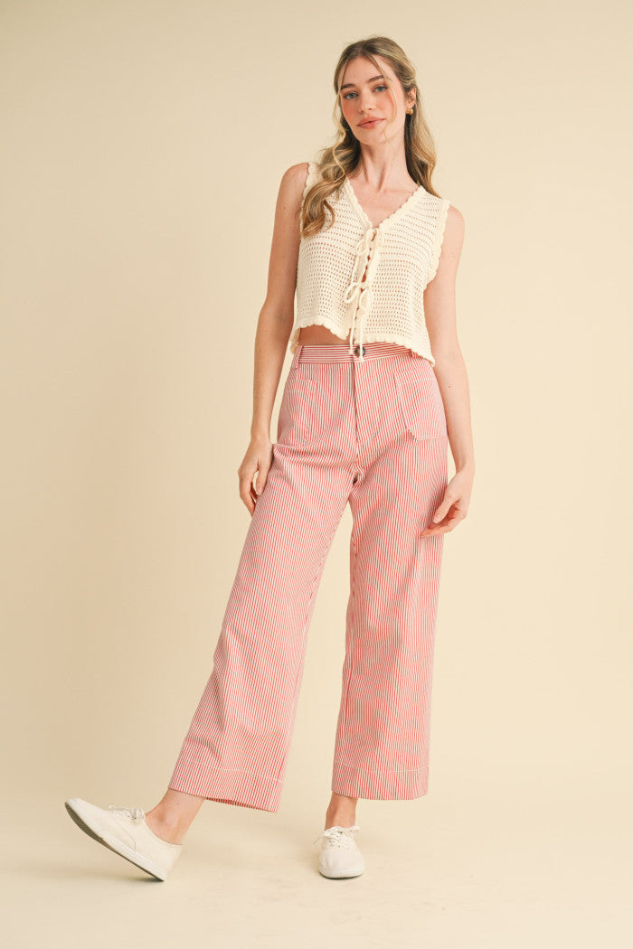 &Merci Striped Pants