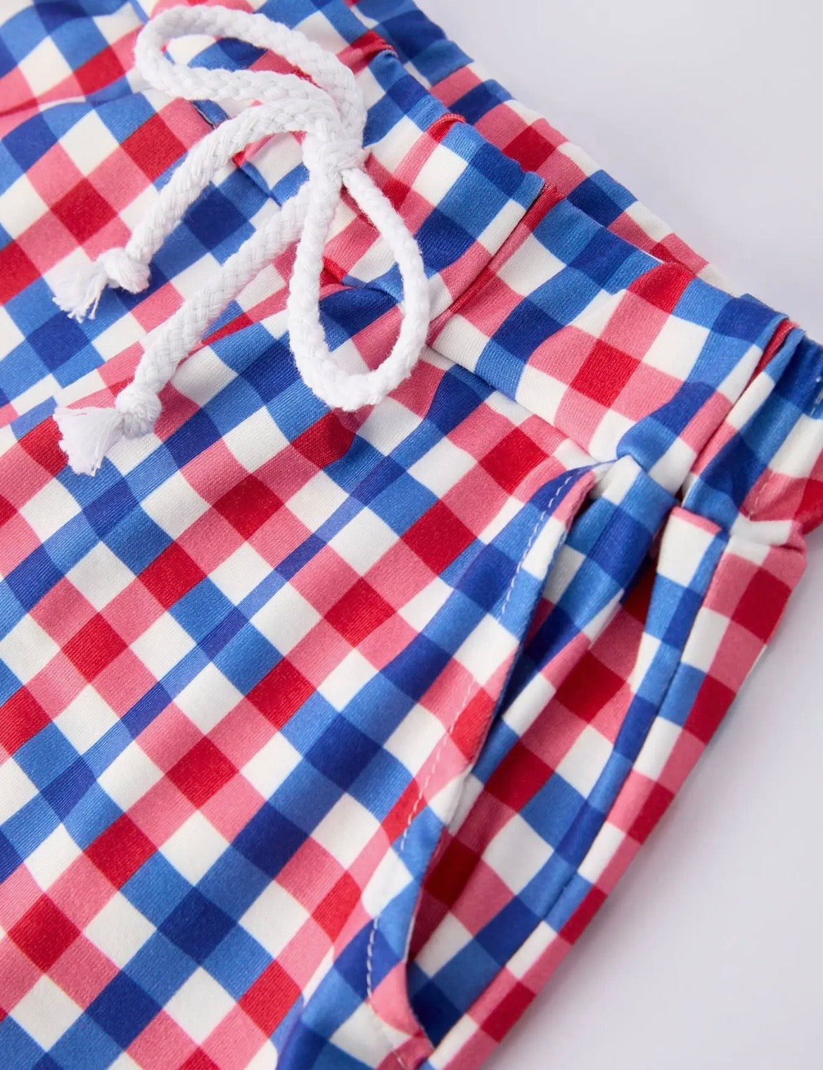 Rylee Faith Toddler Boys 4th of July Short Set