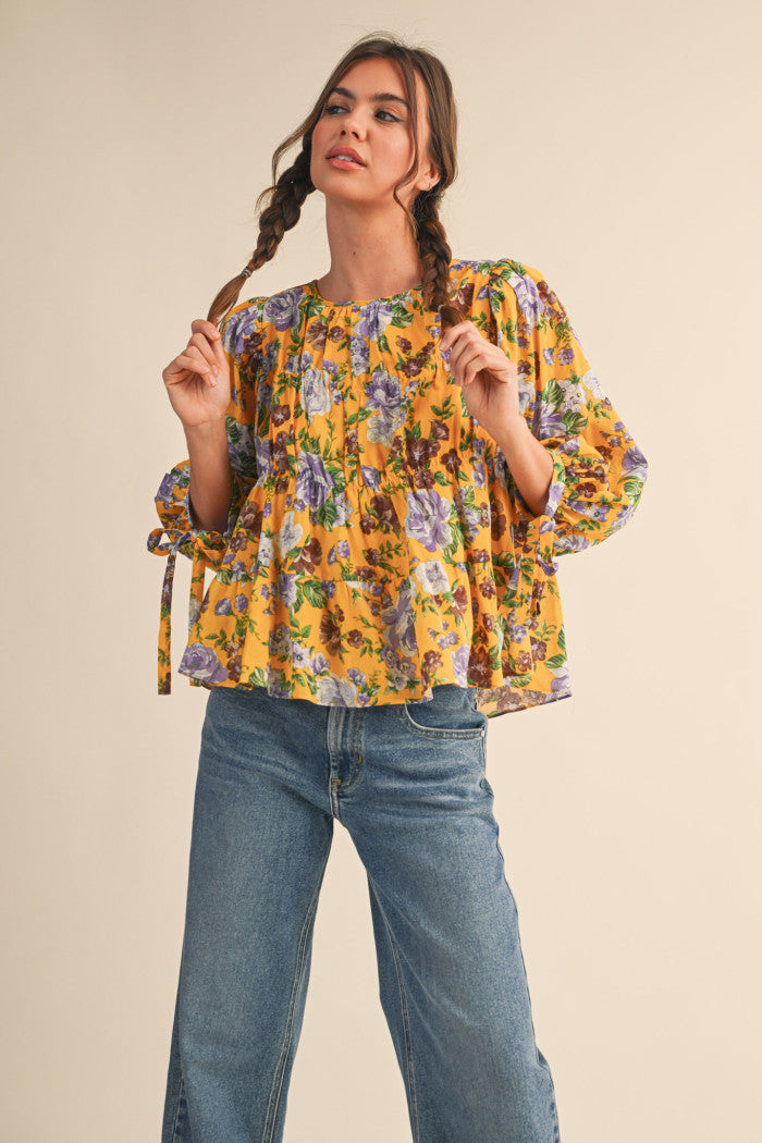 The Zain Floral Top