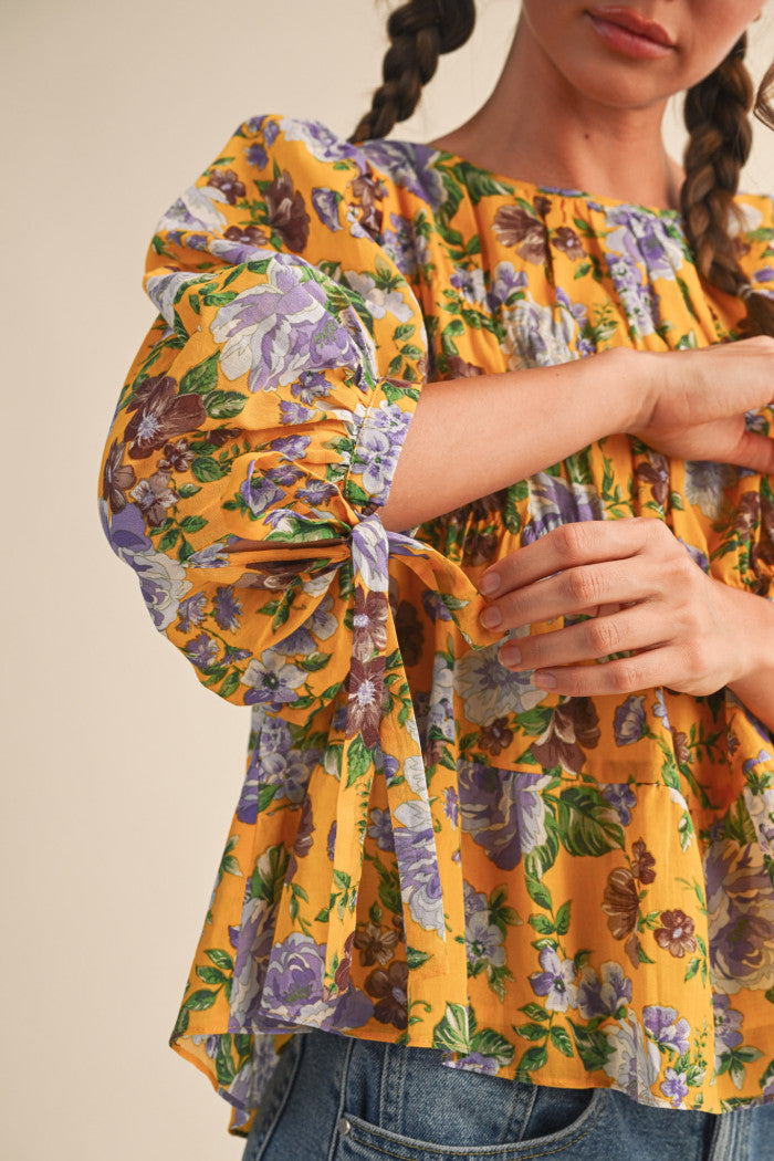 The Zain Floral Top