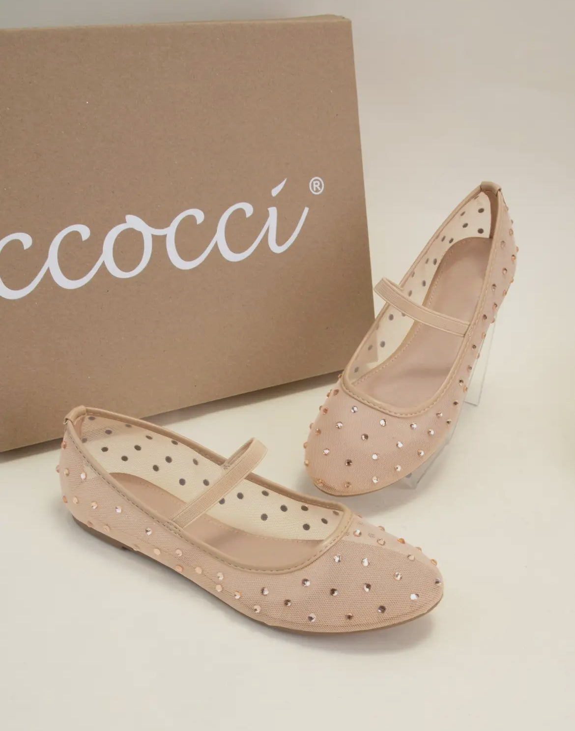 Liberty Mesh Mary Jane Flats