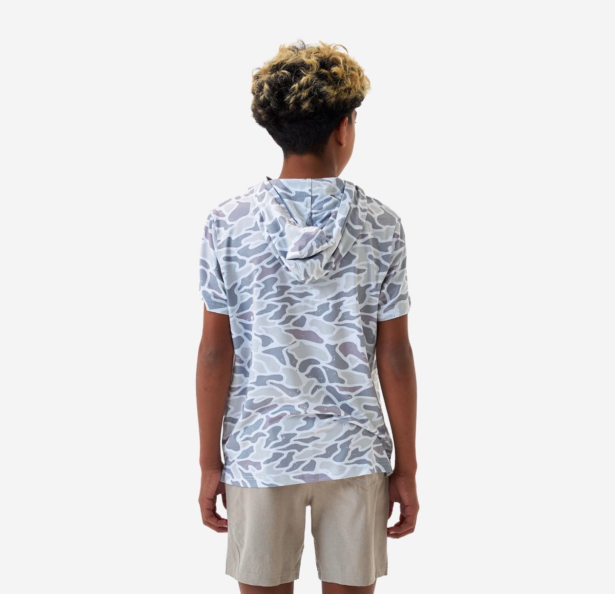 Burlebo Youth Short Sleeve Performance Hoodie