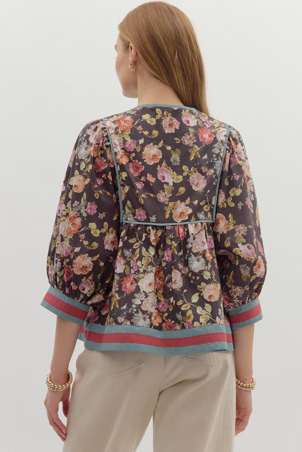 The Murphy Chocolate Top (Plus Size Also Available)