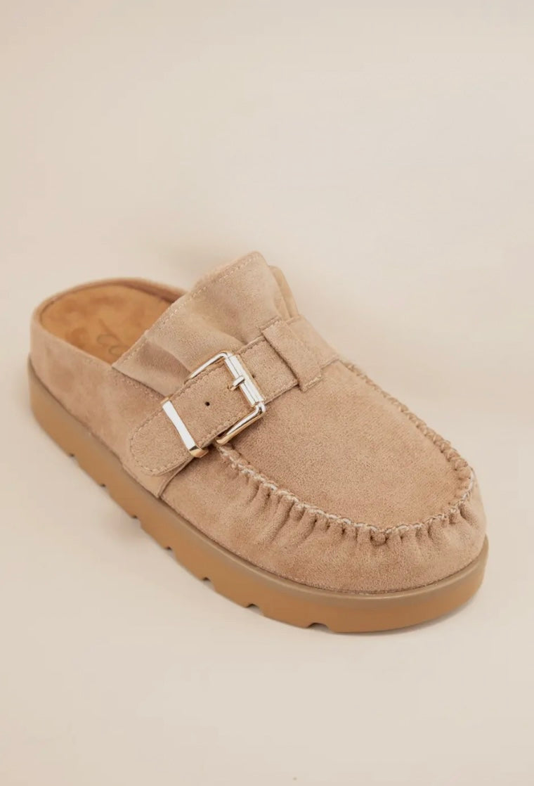 Ccocci Taupe Slip-On Mule