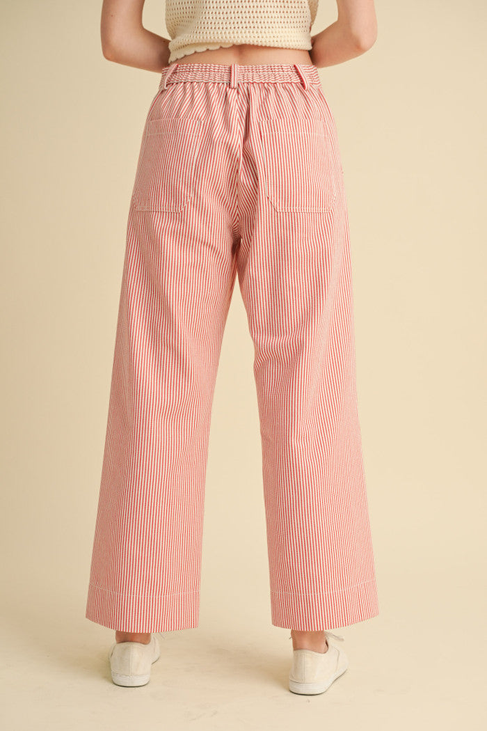 &Merci Striped Pants