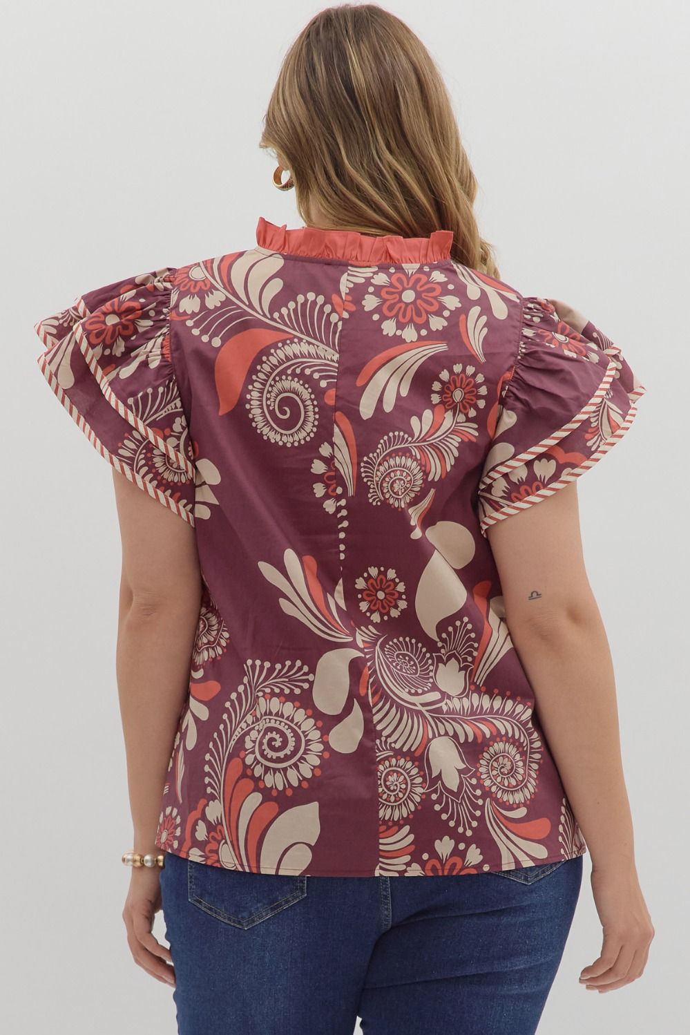 The Dallas Plus Size Top