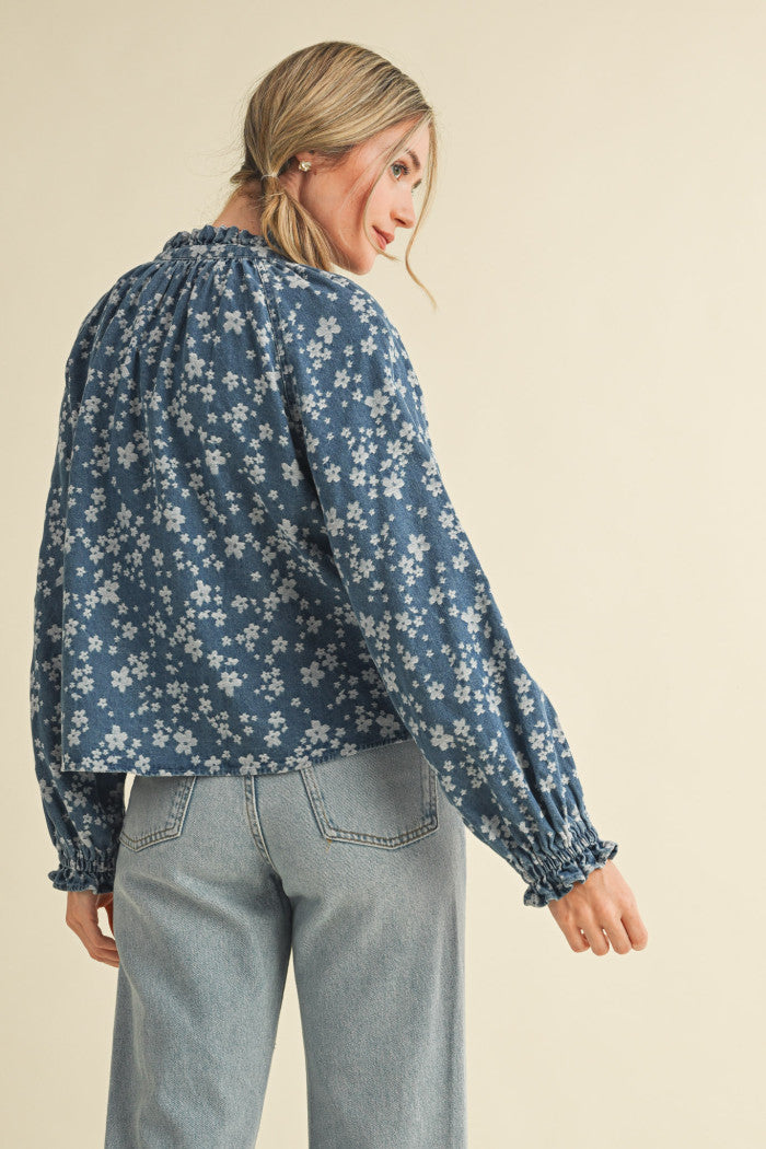 The Zimmerman Denim Top
