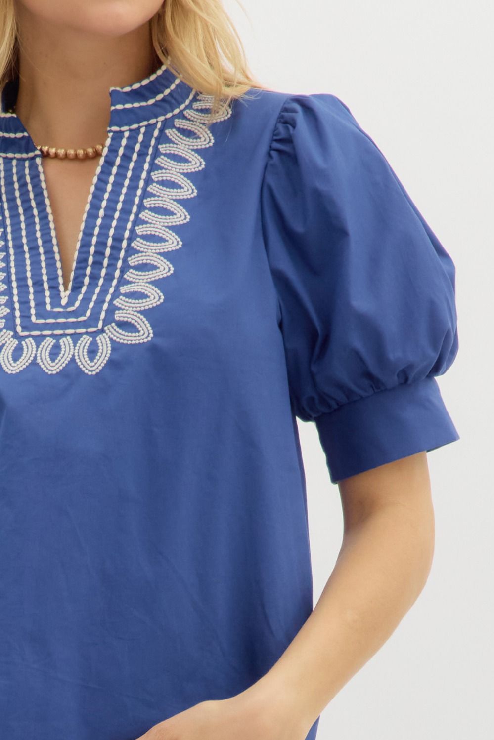 India Indigo Top