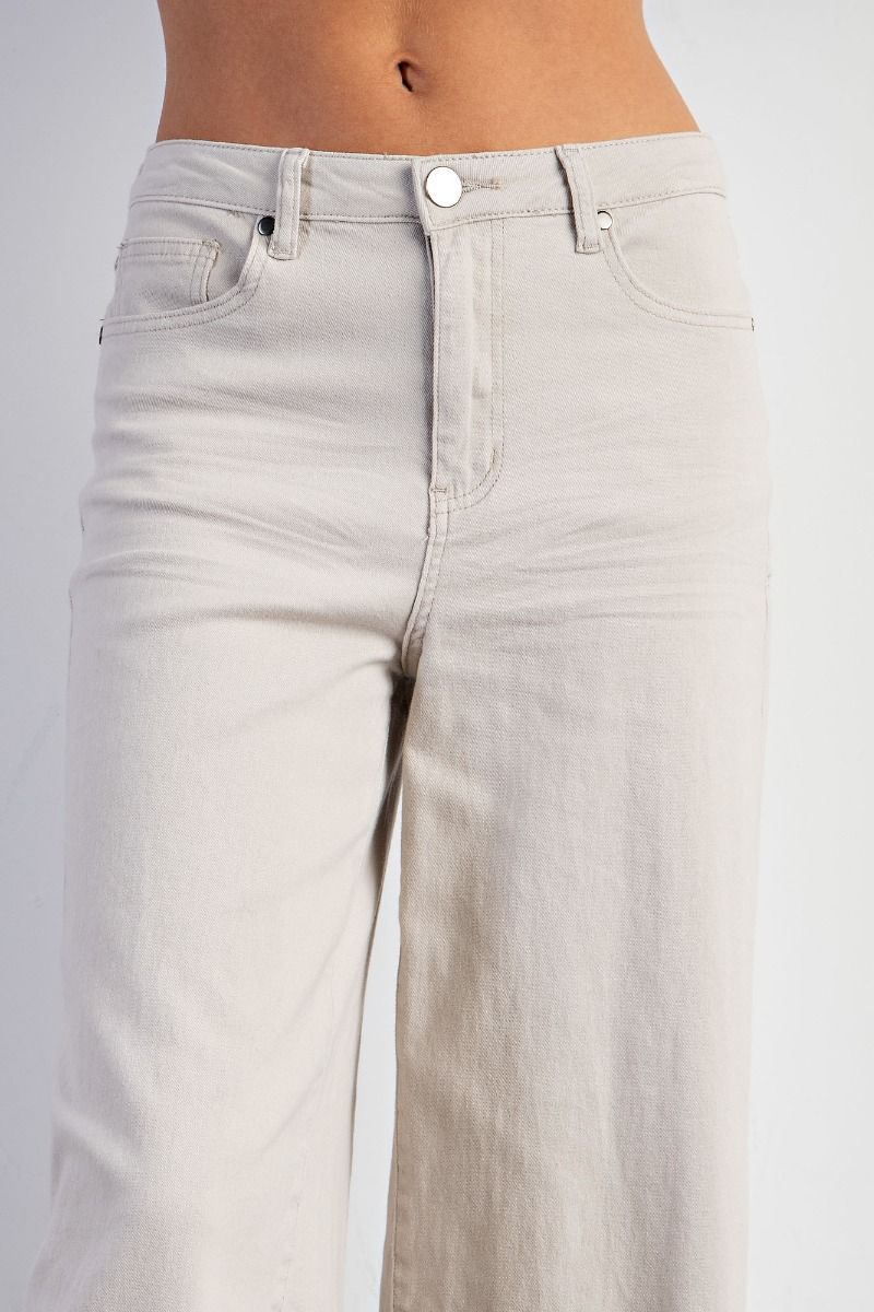 Easel Plus Size Soft Stretch Denim Pants