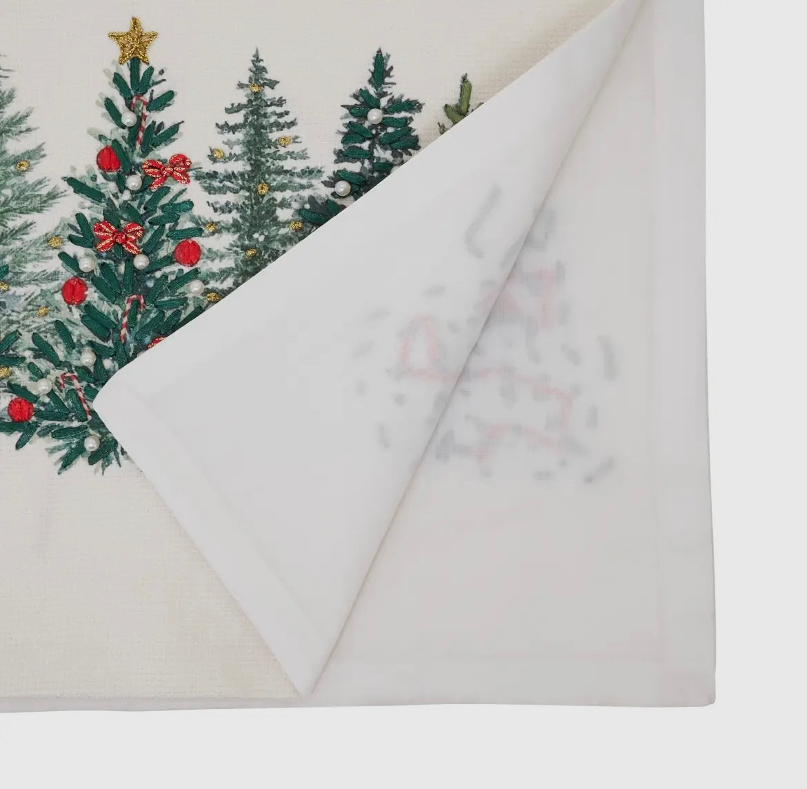 Christmas Tree Table Runner