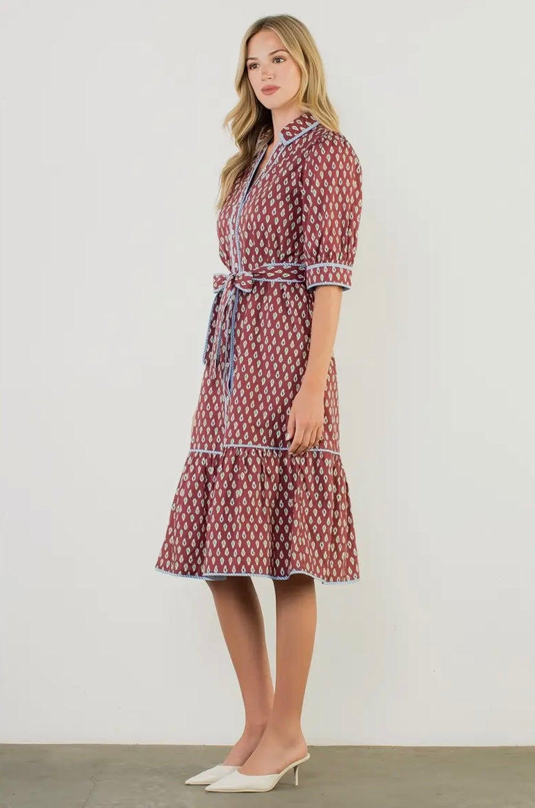 The Darlington THML Button Down Dress