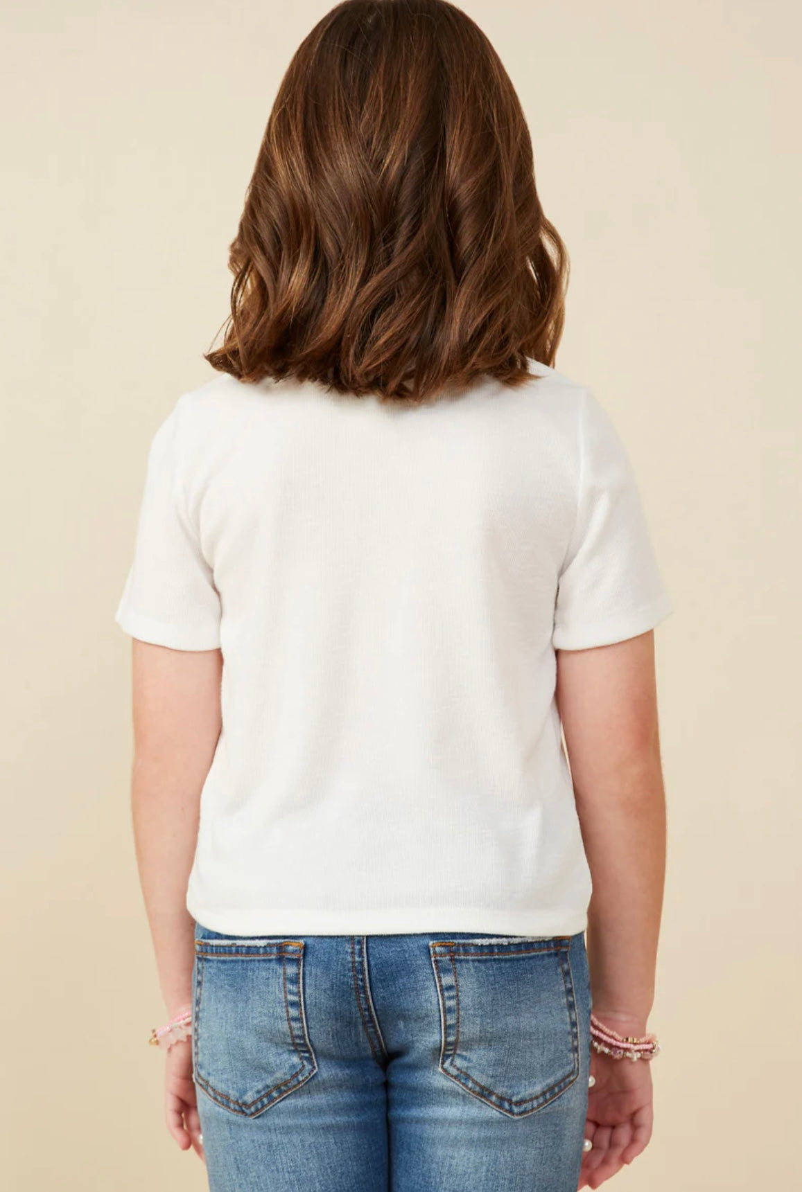 Hayden Girls Bow Top