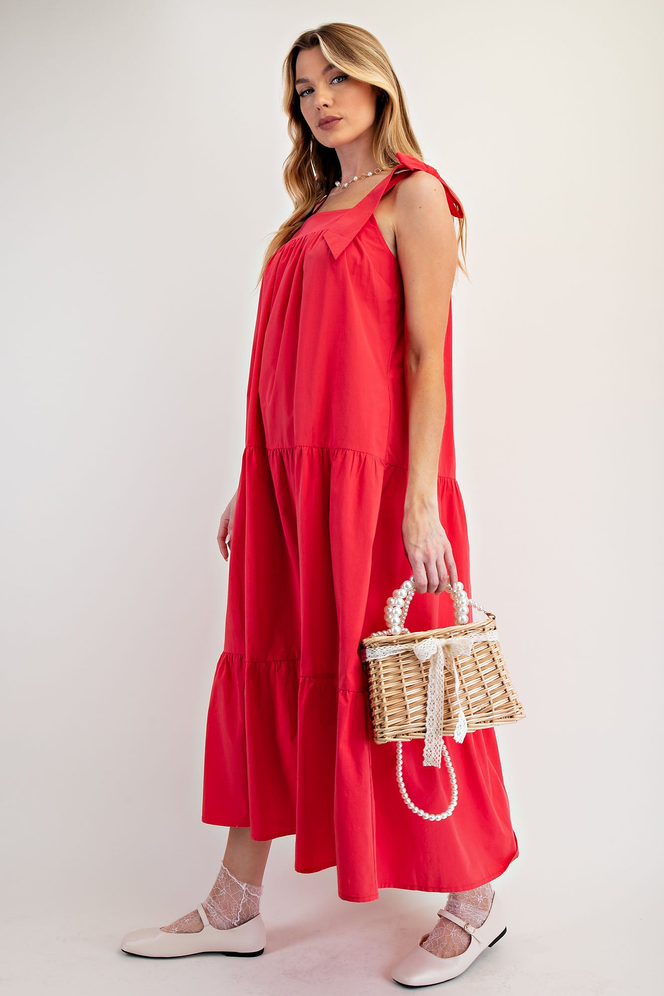 Maverick Red Sundress