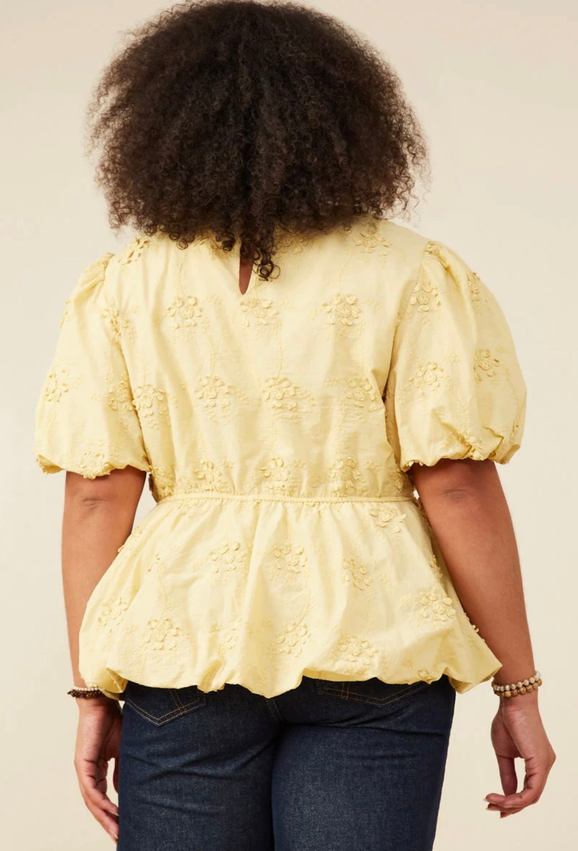 Harlie Lace Appliqué Top