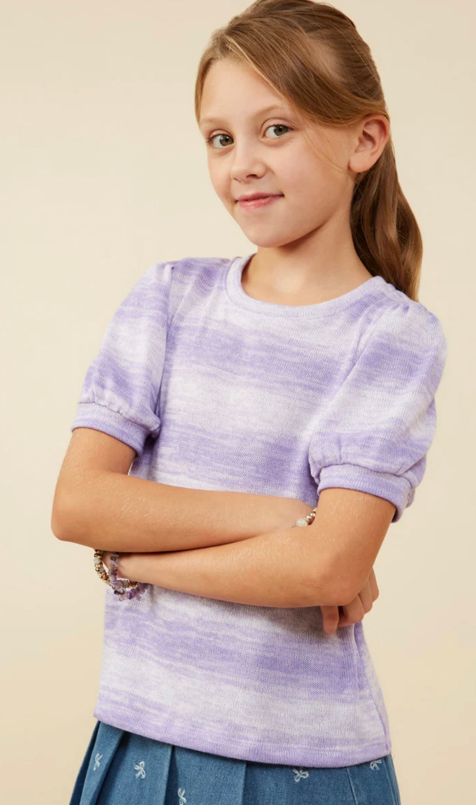 Willow Lavender Ombré Top
