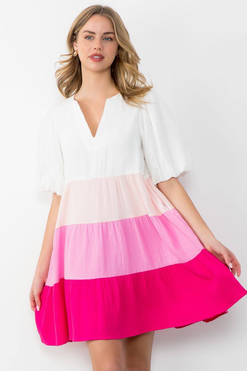 Lottie Ann THML Tiered Dress