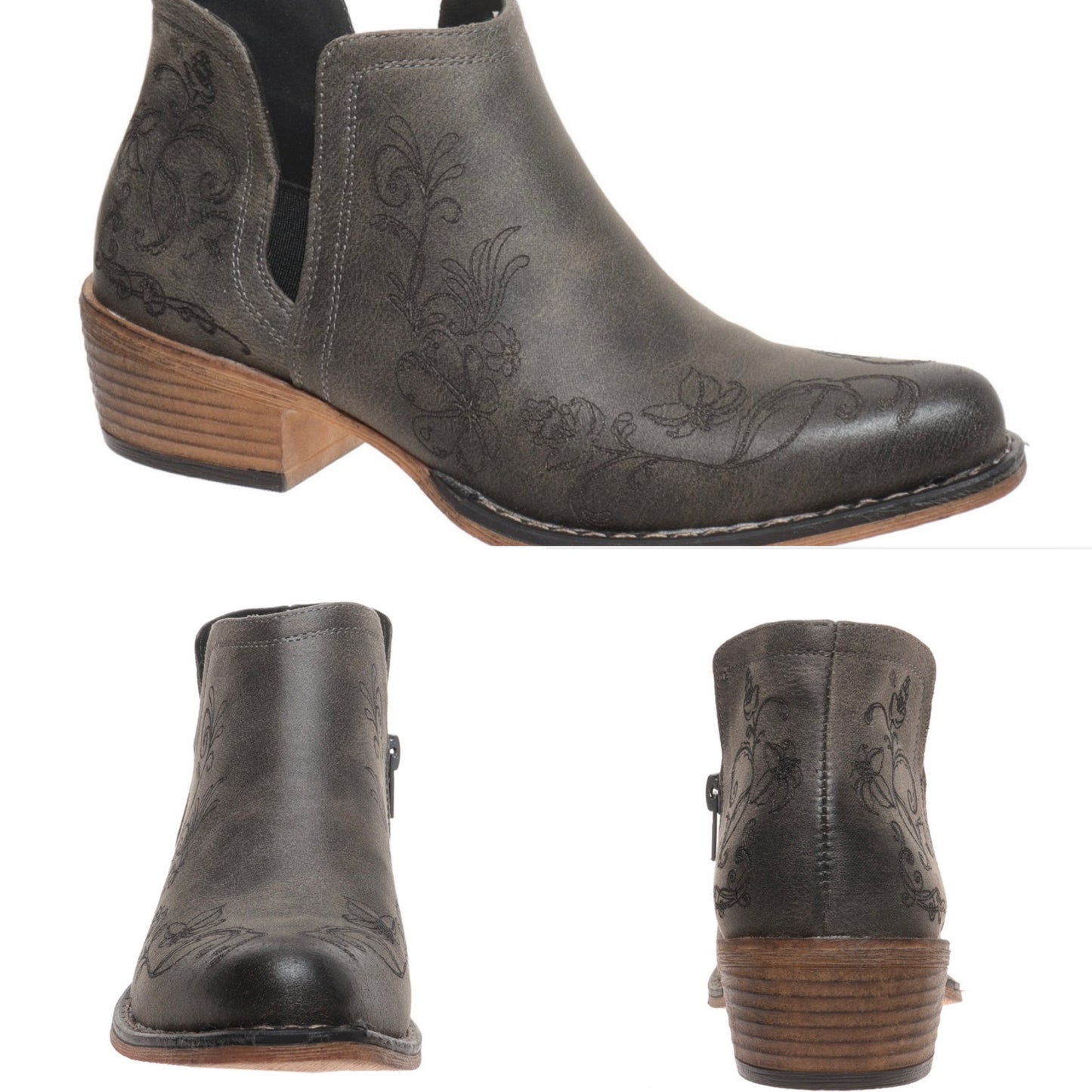 Pierre Dumas Black Short Boots