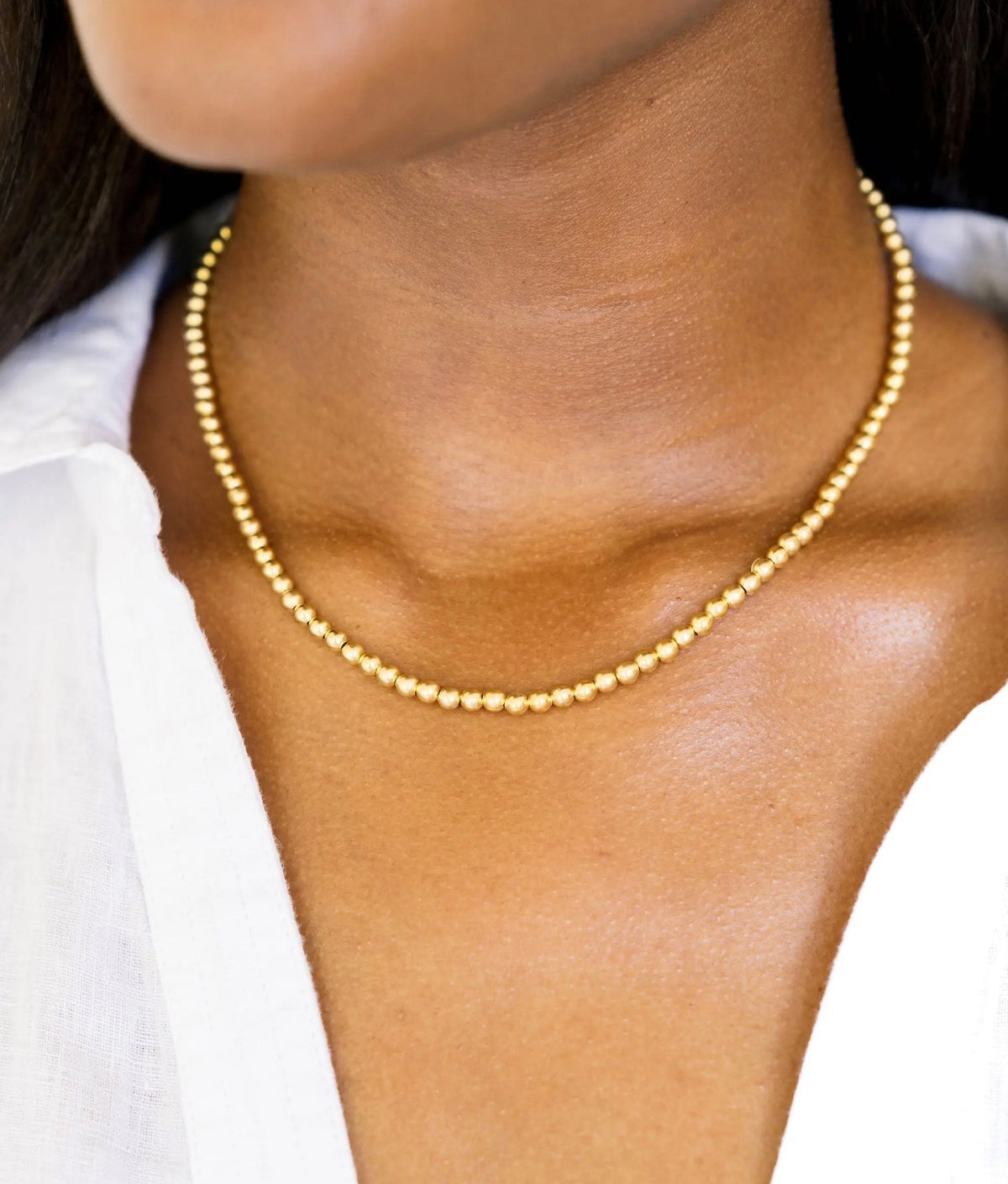 Susan Shaw Maggie Petite Beaded Necklace