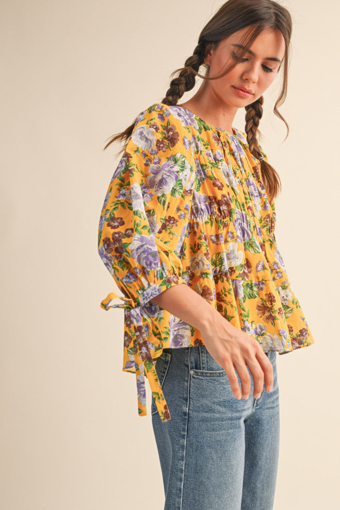 The Zain Floral Top