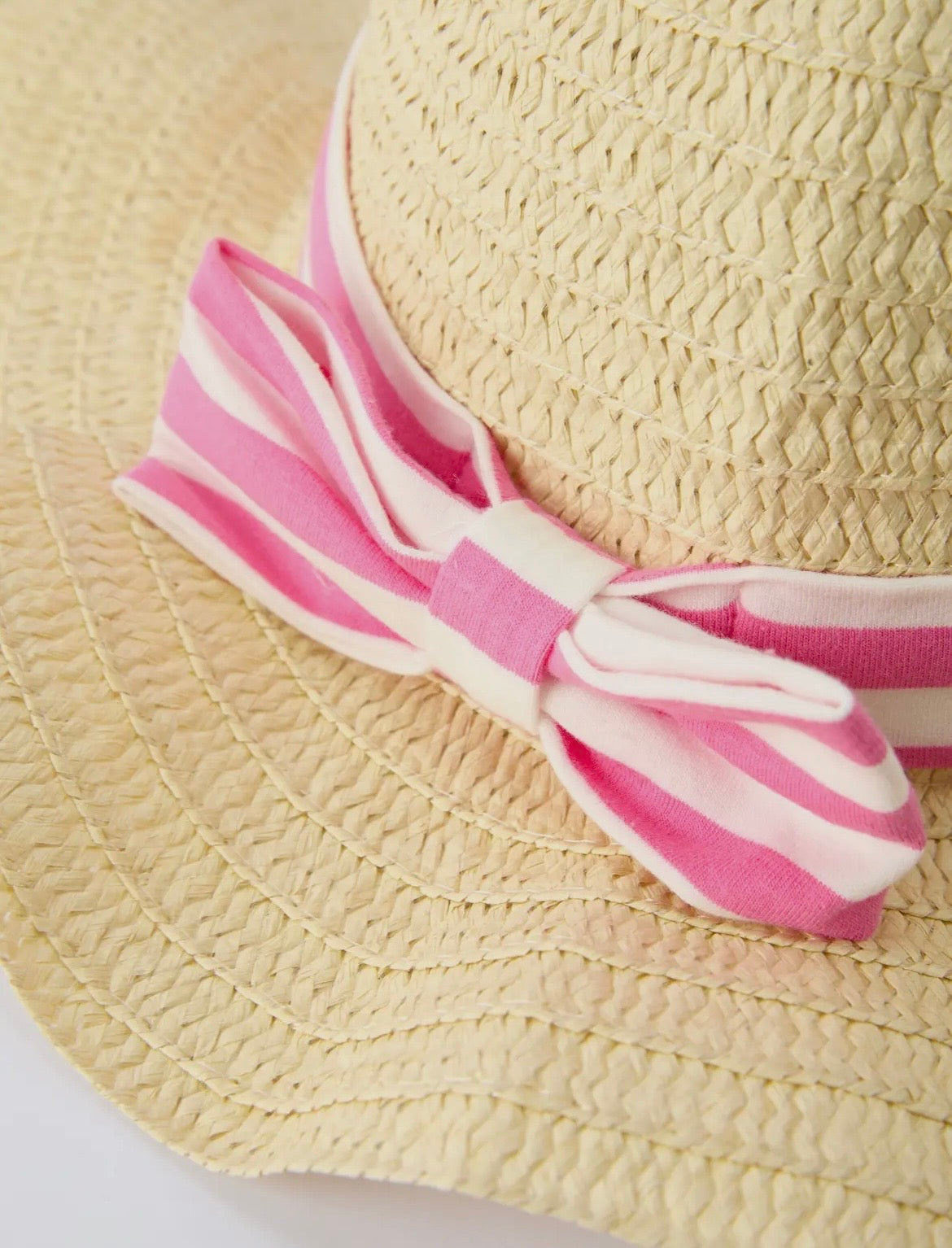 Toddlers/Girls Straw Hat