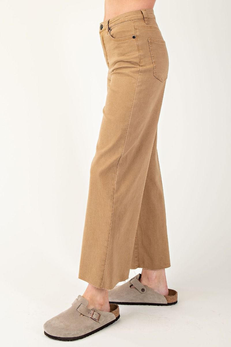 Easel Colored Soft Stretch Denim Pants
