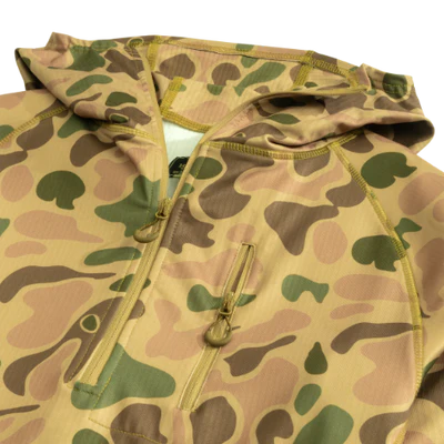 Heybo Ascension 1/4 Zip Traditions Camo Hoodie
