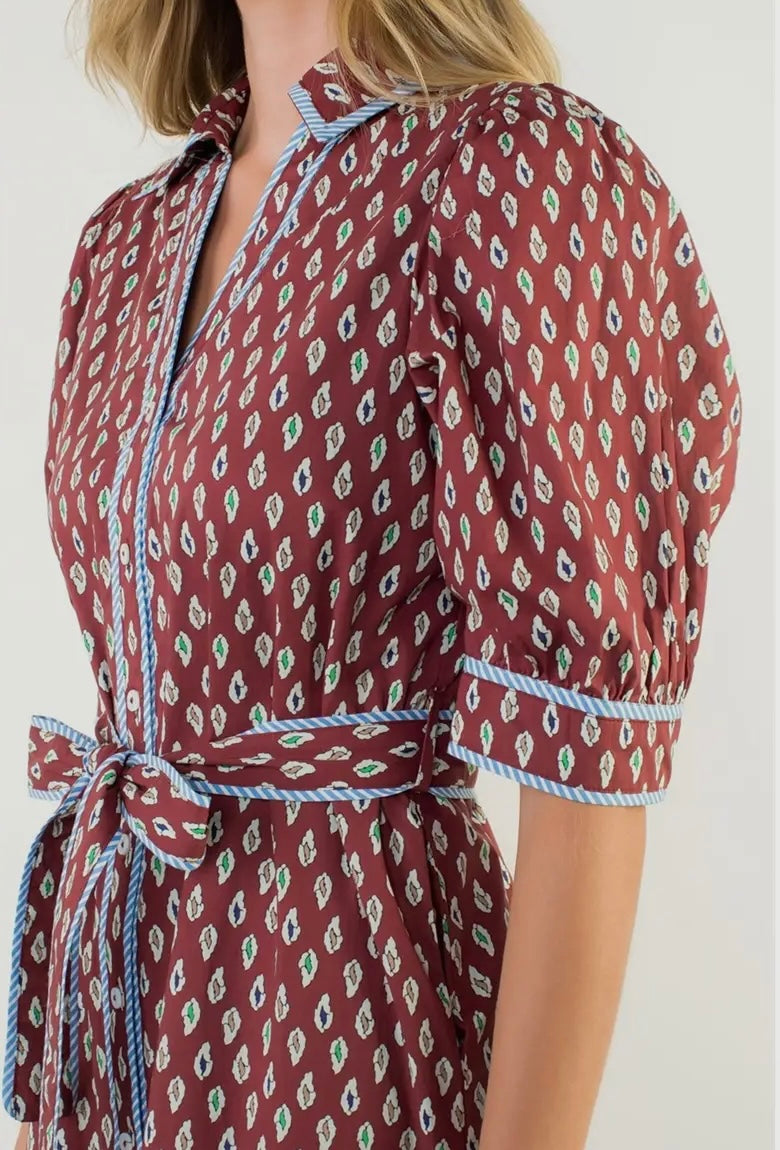 The Darlington THML Button Down Dress