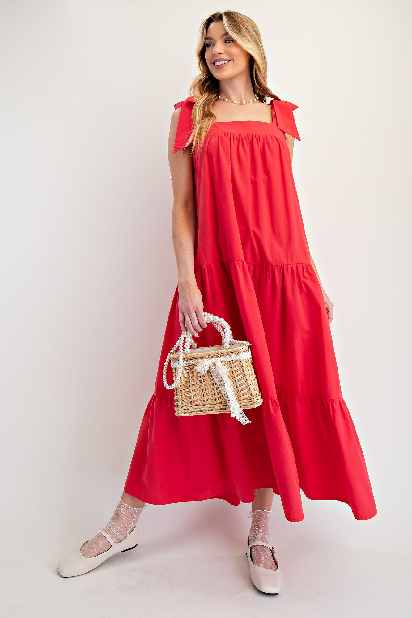 Maverick Red Sundress