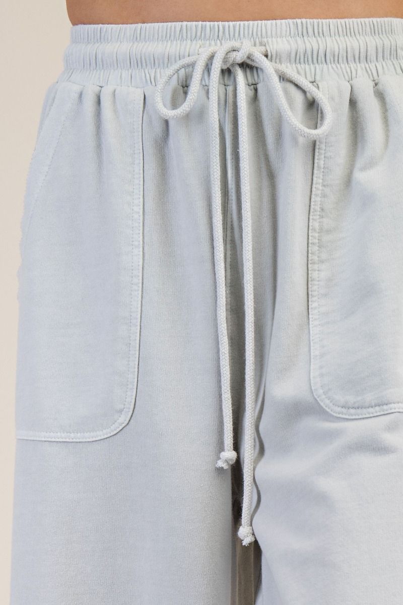 Easel Mineral Washed Plus Size Pants