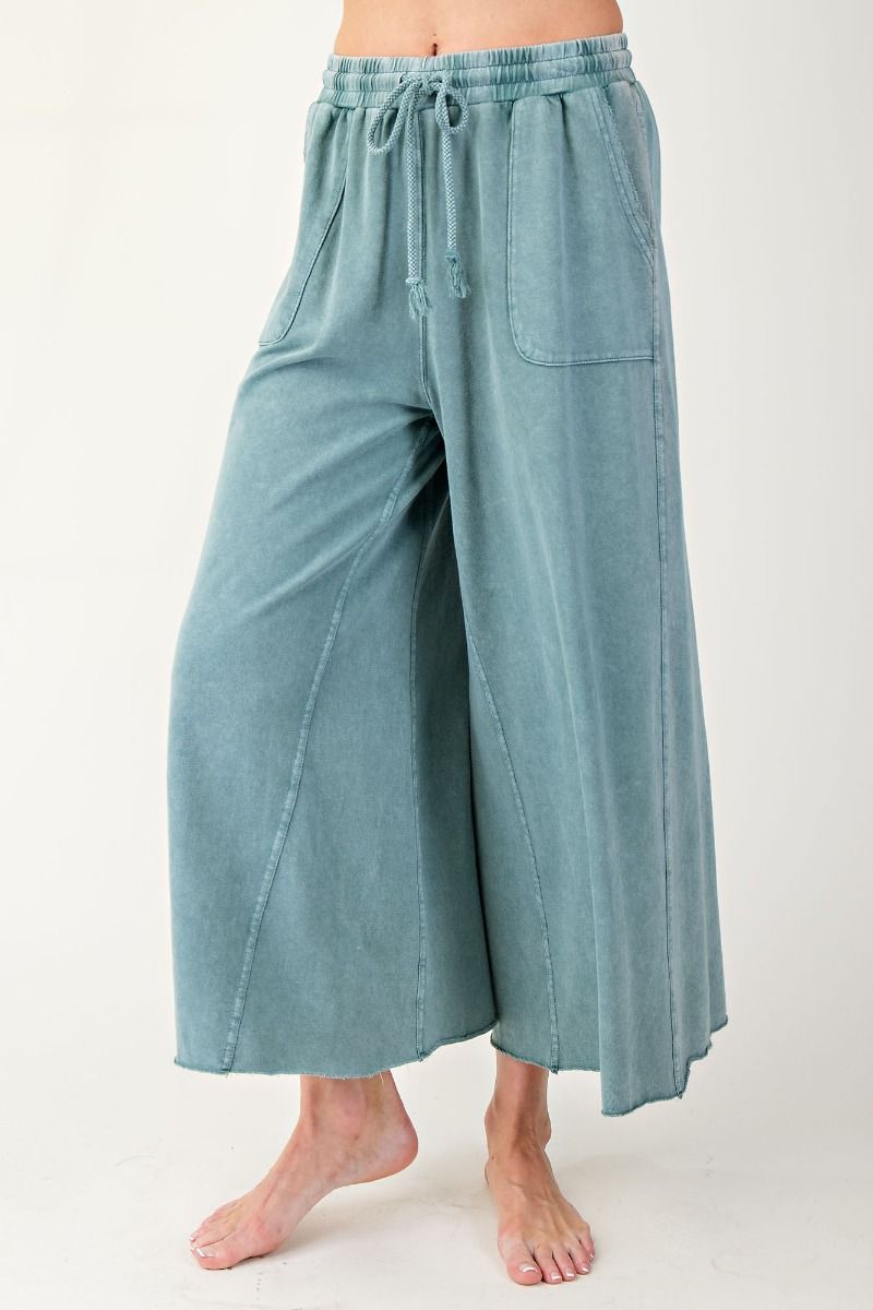 Easel Terry Pants (Plus Size Also Available)