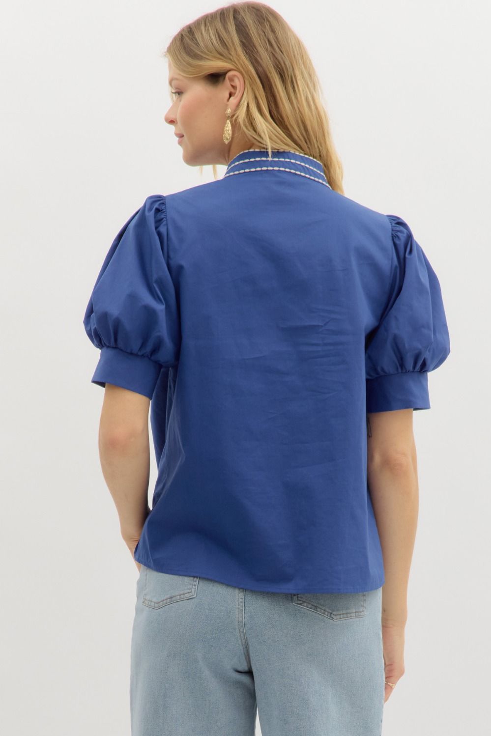 India Indigo Top