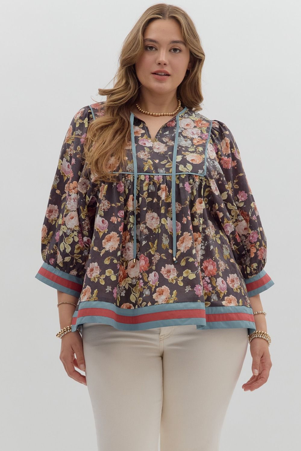 The Murphy Chocolate Top (Plus Size Also Available)