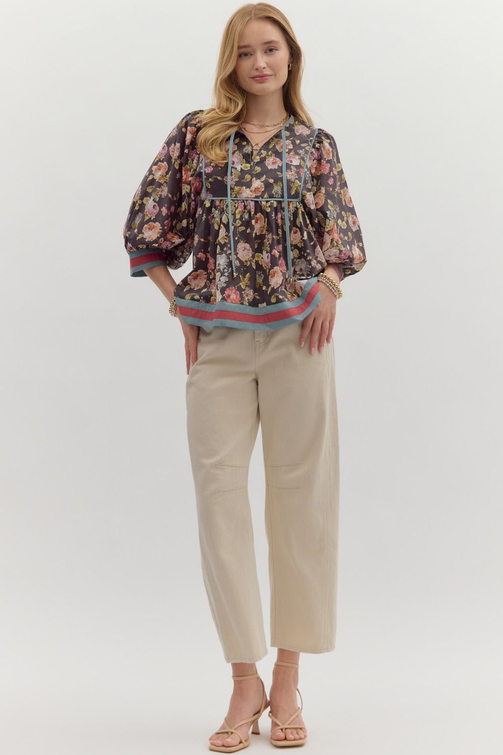 The Murphy Chocolate Top (Plus Size Also Available)