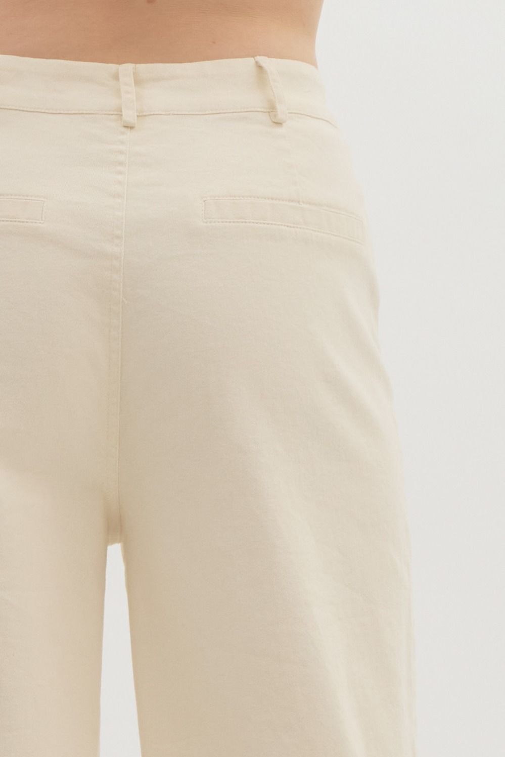 Entro Wide Leg Ankle Length Pants
