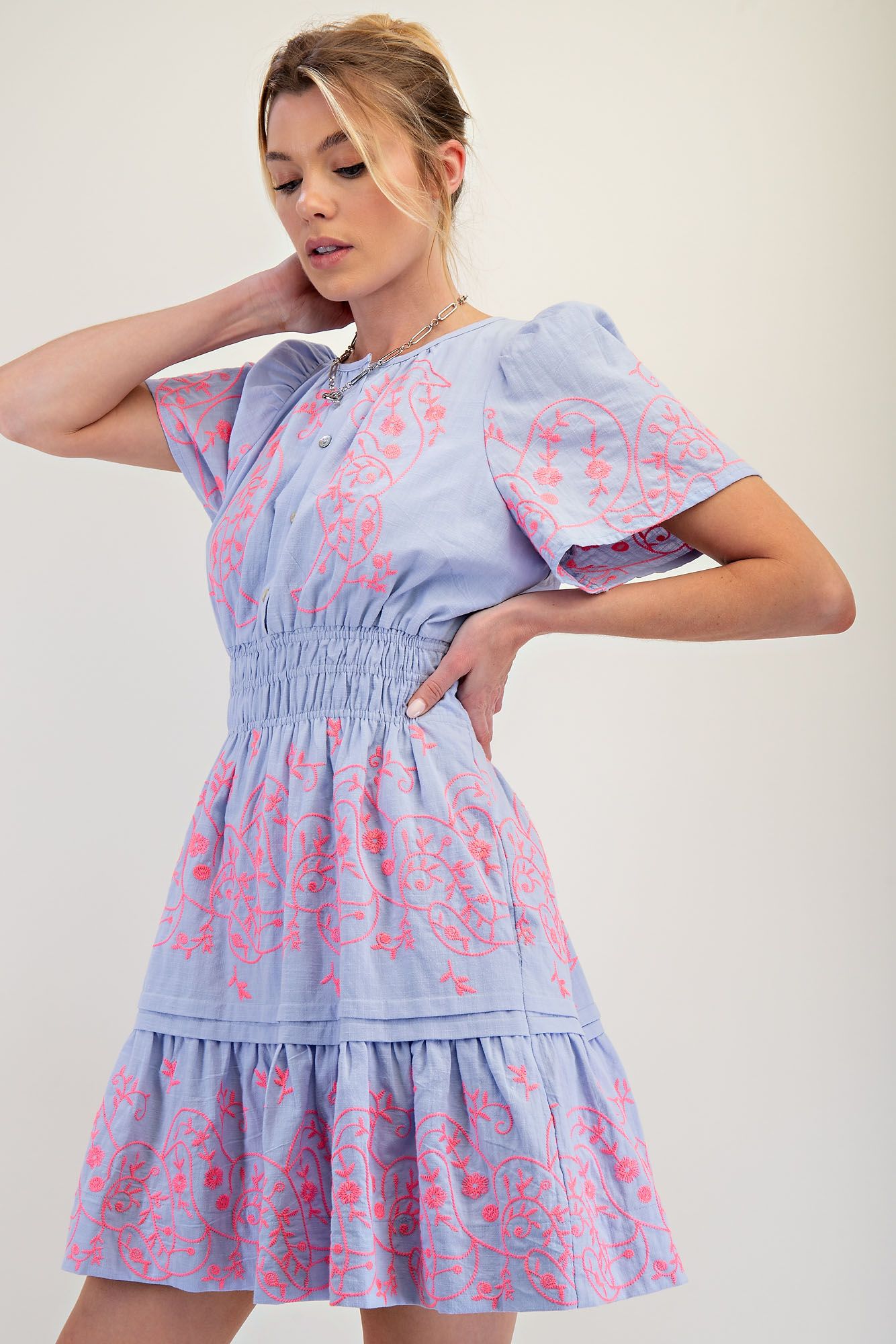 Christina Cloud Blue Dress