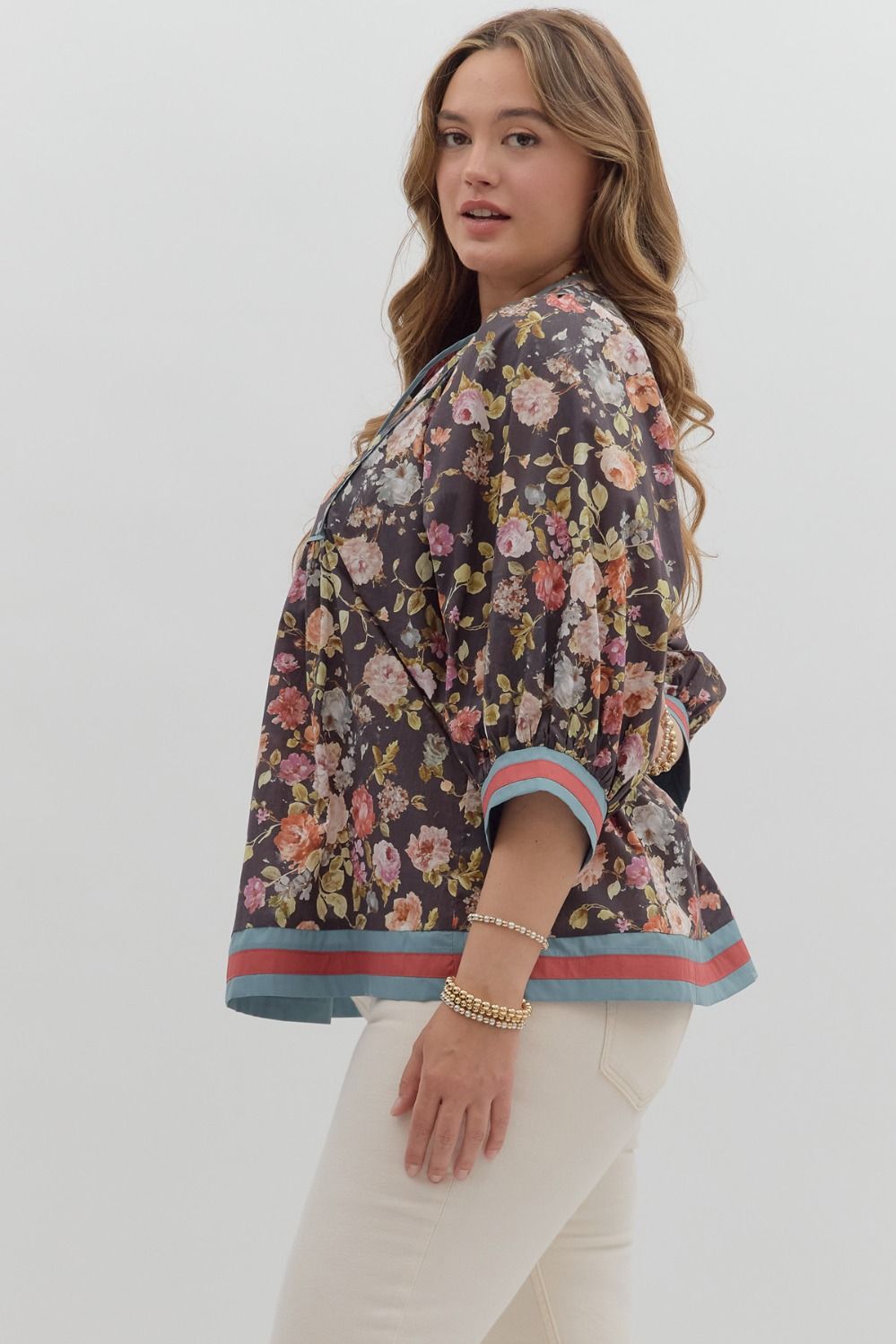 The Murphy Chocolate Top (Plus Size Also Available)