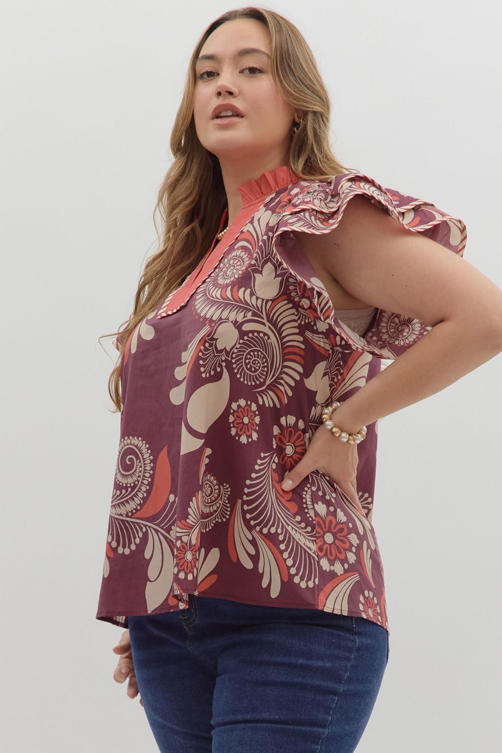 The Dallas Plus Size Top