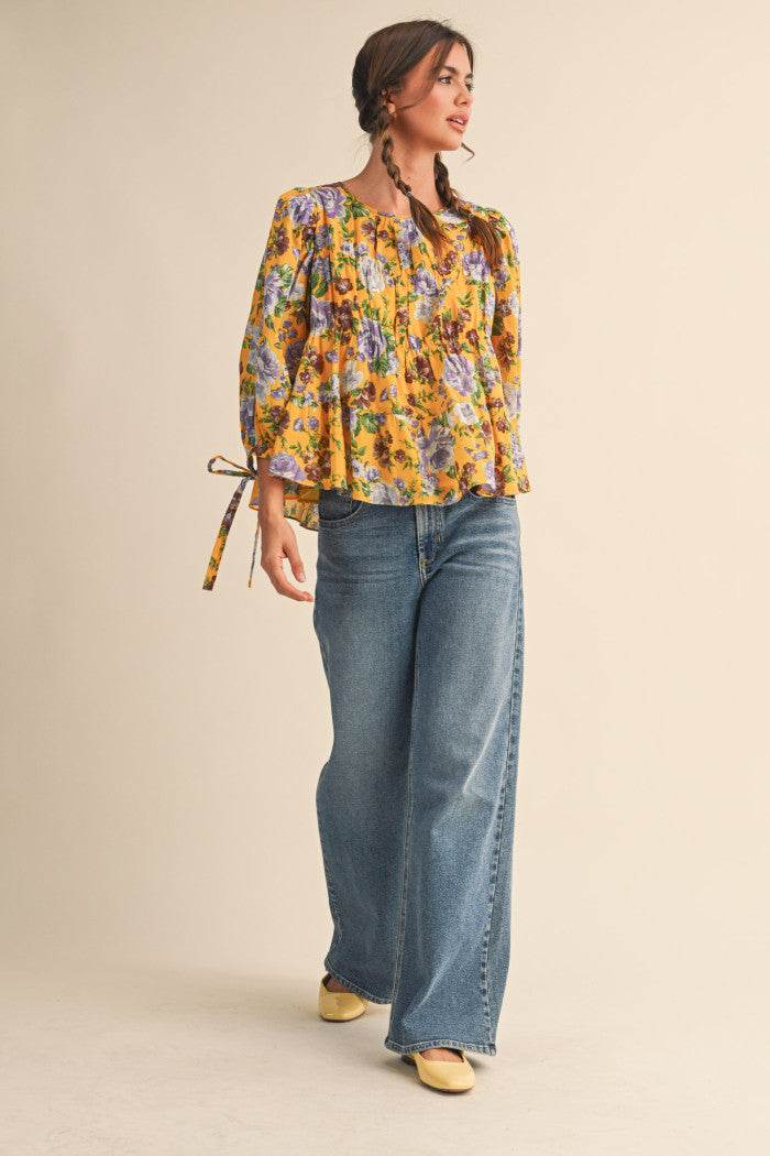 The Zain Floral Top