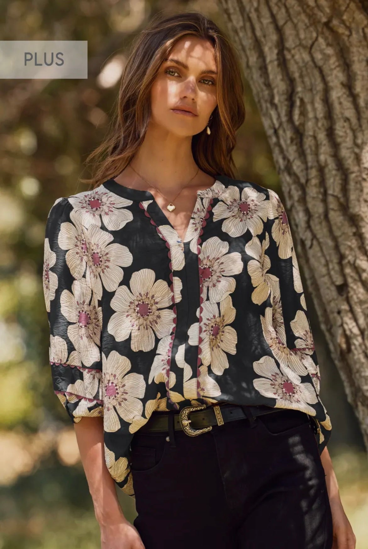 The Claire Plus Size Top